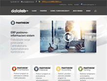 Tablet Screenshot of datalab.ba