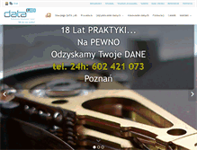 Tablet Screenshot of datalab.pl
